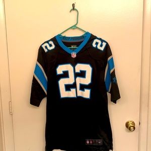 Panthers Jersey size large Mccaffrey